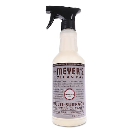 Mrs. Meyers Clean Day Multi Purpose Cleaner, Lavender Scent, 16 oz Spray Bottle 663011